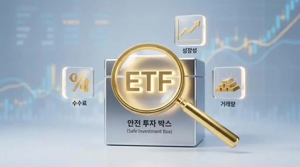 ETF 투자 입문: 실패 없는 '초보자를 위한 ETF 추천 기준' 5가지 2 초보자를 위한 etf 추천 기준
