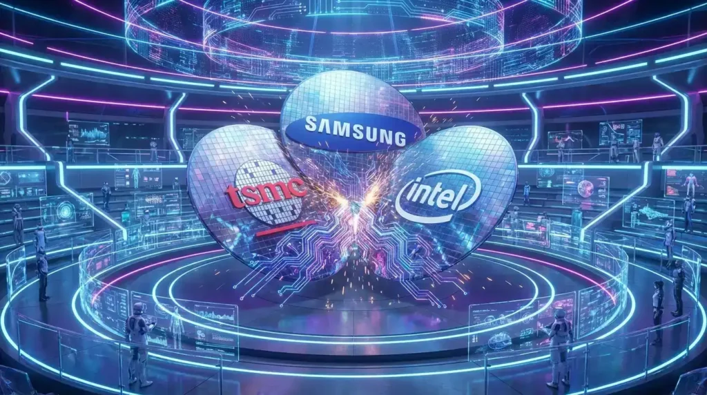 2나노 파운드리 패권 전쟁: 2026년 GAA 기술이 가른 반도체 3강의 운명 2 2나노 파운드리