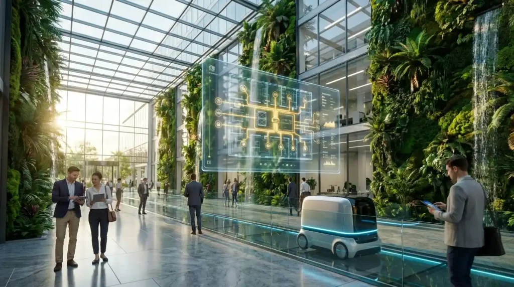 건축의 진화: 2026년 AI 스마트 빌딩 기술이 만드는 지능형 주거 인프라 2 ai 스마트 빌딩