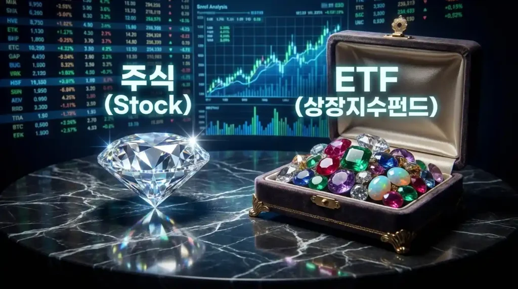 ETF vs 주식 차이 완벽 비교: 내 소중한 자산, 어디에 담을까? 2 etf vs 주식